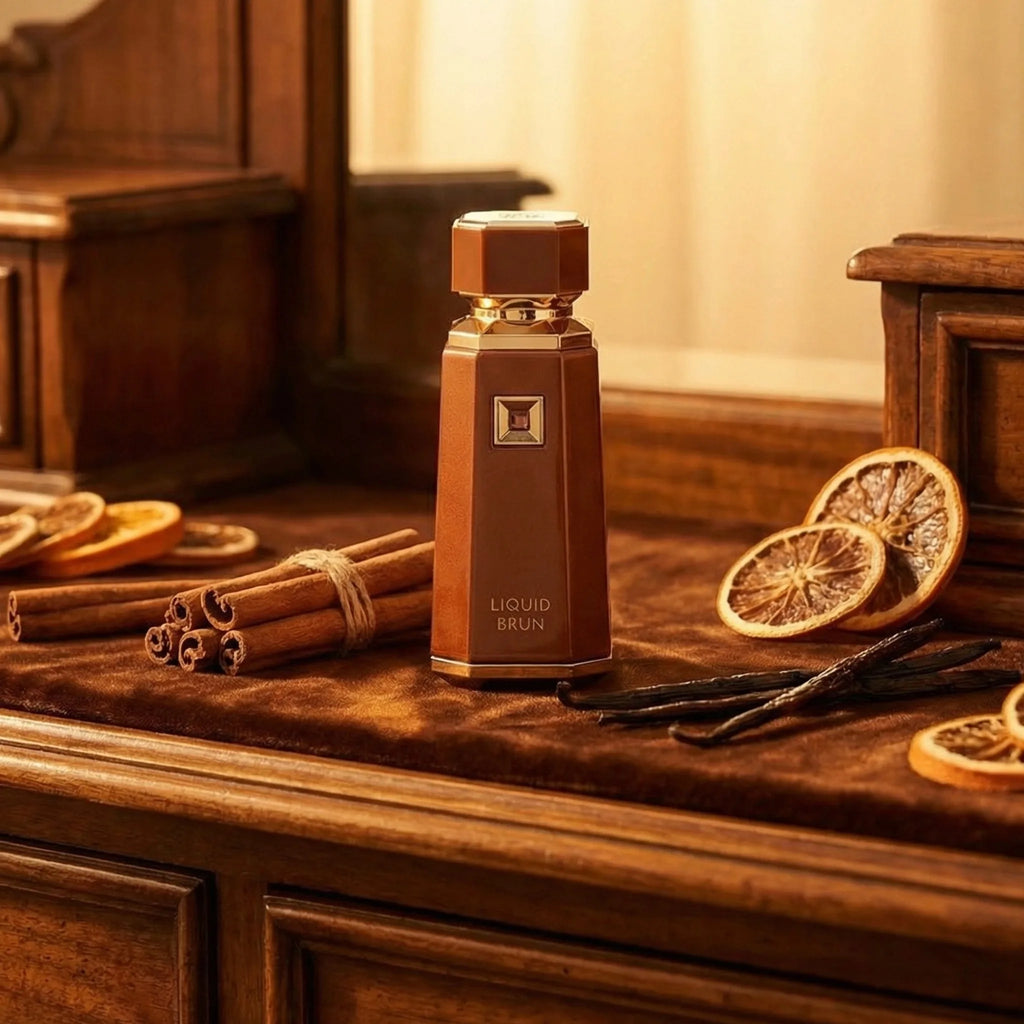 Fragrance World Liquid Brun EDP 100ml French Avenue Men's Perfume Business Versatile Amber Vanilla Scent